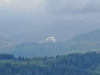 Oravský hrad - pohľad z Baní
